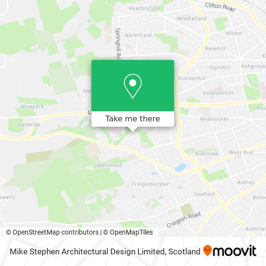 Mike Stephen Architectural Design Limited map