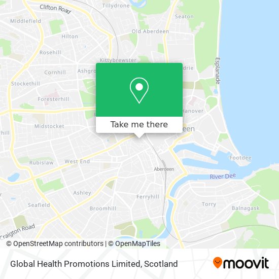 Global Health Promotions Limited map