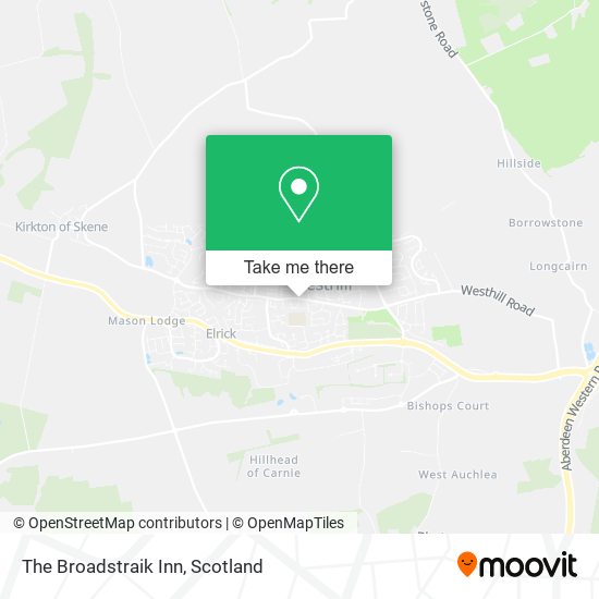 The Broadstraik Inn map