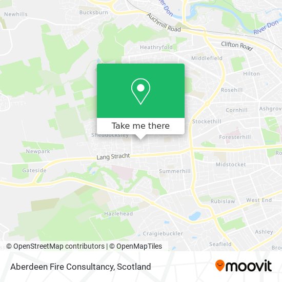 Aberdeen Fire Consultancy map