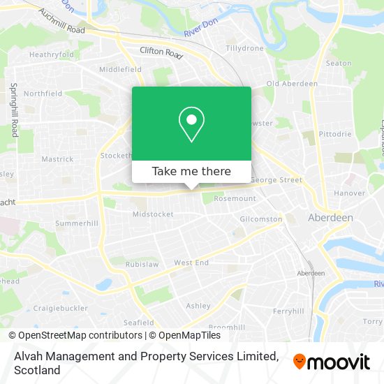 Alvah Management and Property Services Limited map