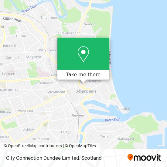 City Connection Dundee Limited map