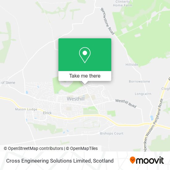 Cross Engineering Solutions Limited map