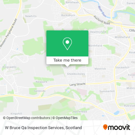 W Bruce Qa Inspection Services map