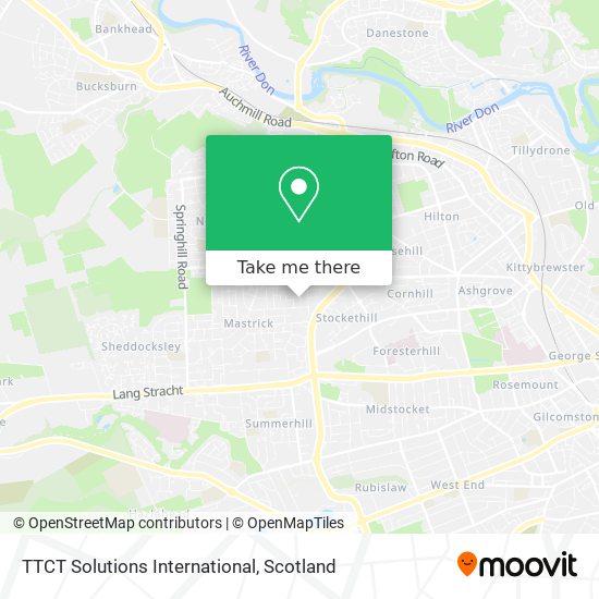 TTCT Solutions International map