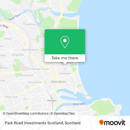 Park Road Investments Scotland map