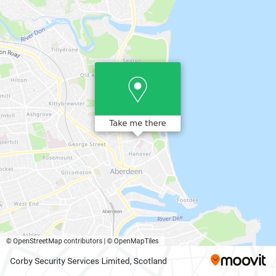 Corby Security Services Limited map