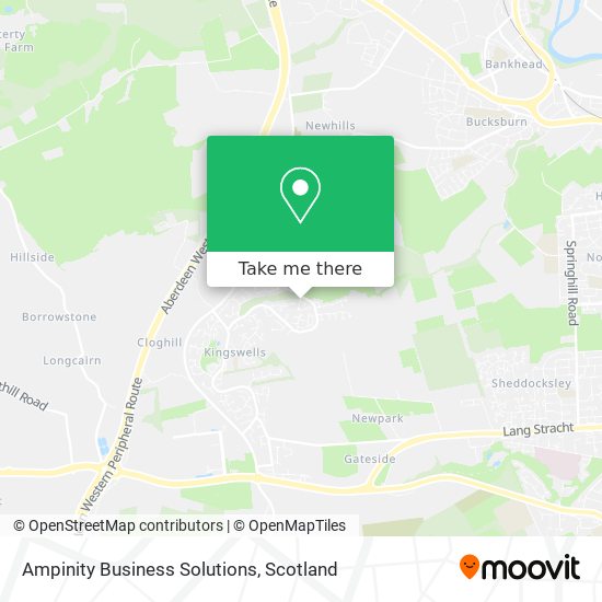 Ampinity Business Solutions map