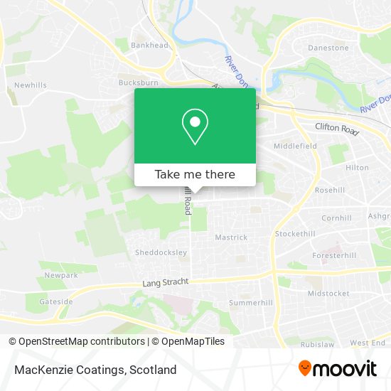 MacKenzie Coatings map