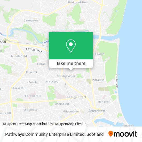 Pathways Community Enterprise Limited map