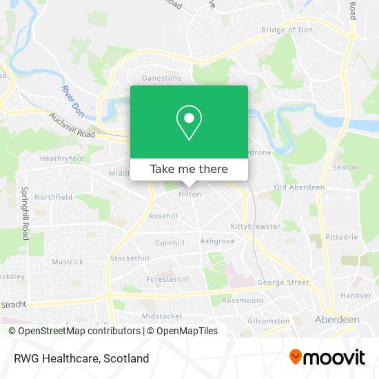 RWG Healthcare map