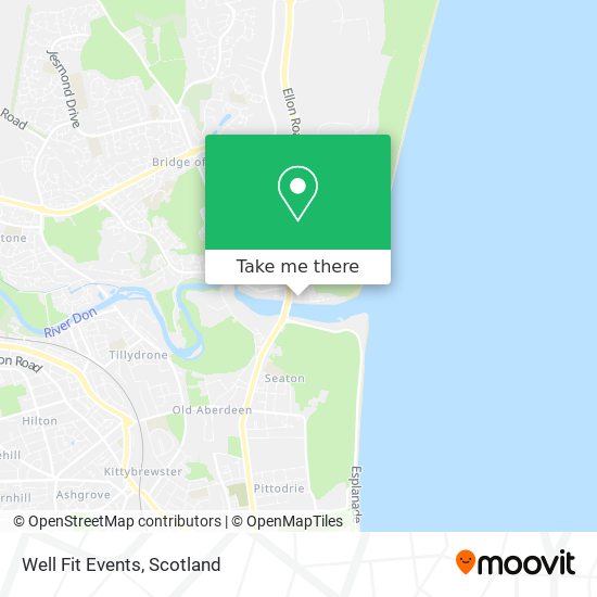 Well Fit Events map