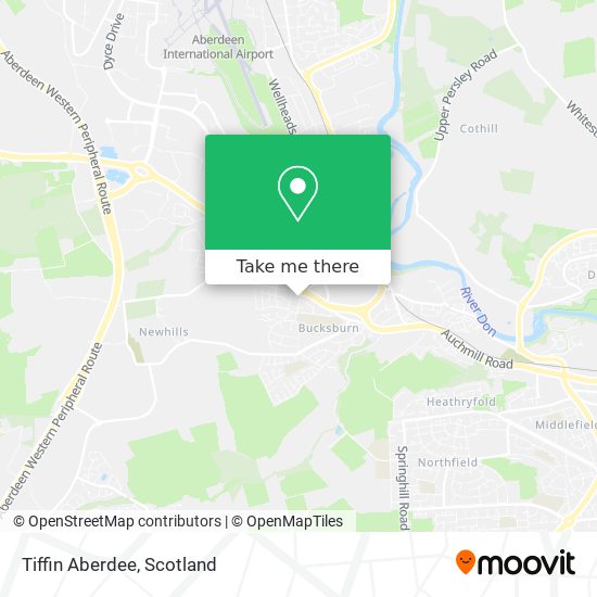 Tiffin Aberdee map