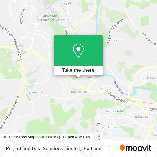 Project and Data Solutions Limited map