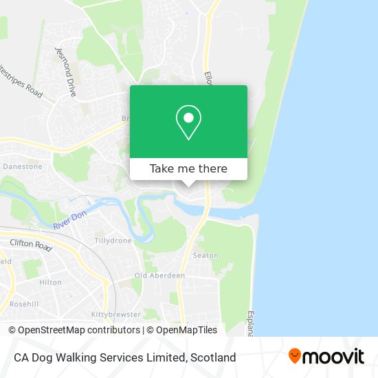 CA Dog Walking Services Limited map