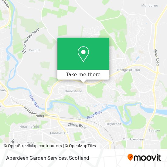 Aberdeen Garden Services map