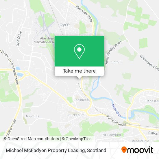 Michael McFadyen Property Leasing map