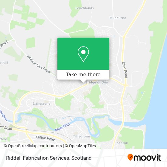 Riddell Fabrication Services map