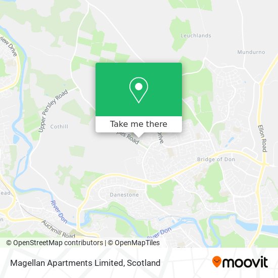 Magellan Apartments Limited map