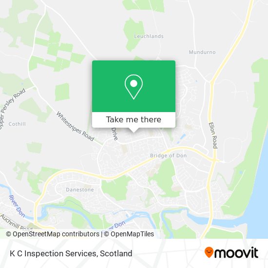 K C Inspection Services map