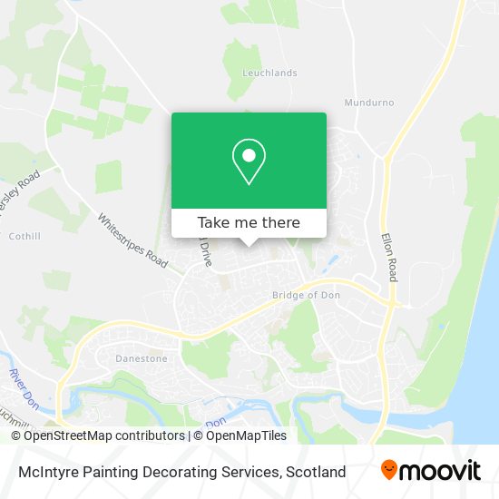 McIntyre Painting Decorating Services map