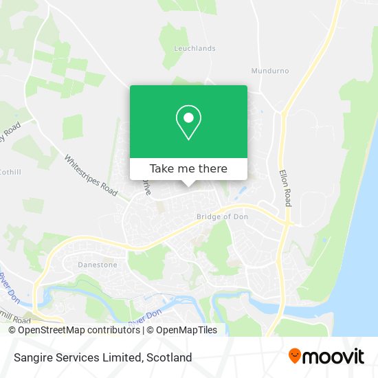 Sangire Services Limited map