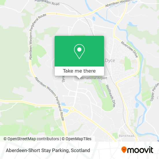 Aberdeen-Short Stay Parking map