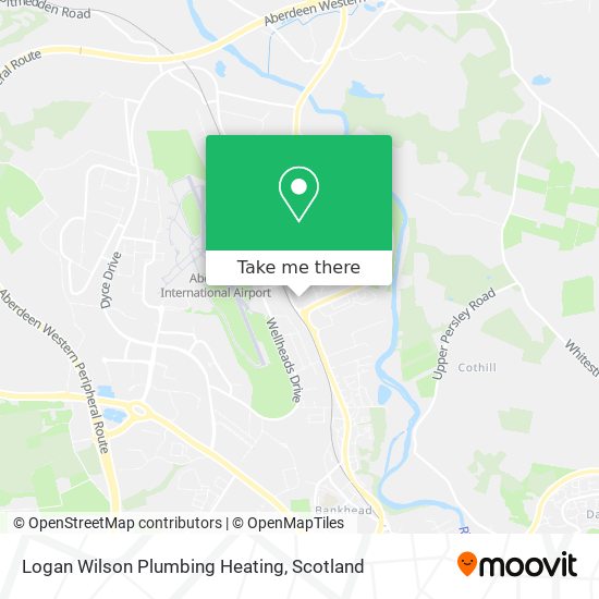 Logan Wilson Plumbing Heating map