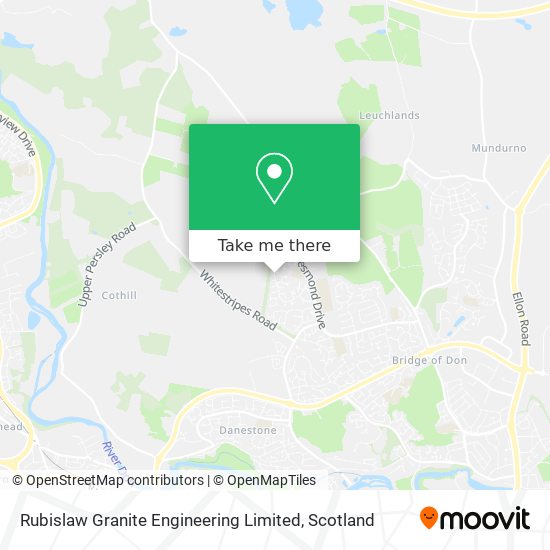 Rubislaw Granite Engineering Limited map