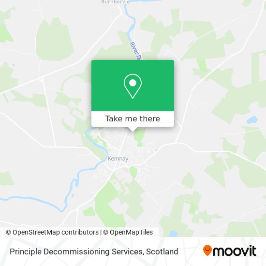 Principle Decommissioning Services map