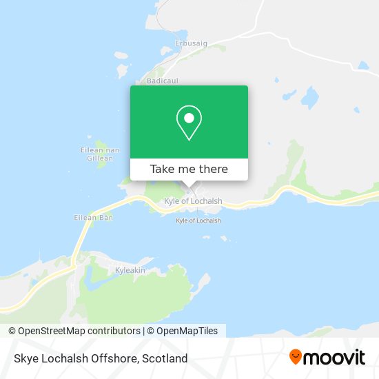 Skye Lochalsh Offshore map