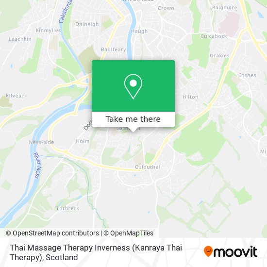 Thai Massage Therapy Inverness (Kanraya Thai Therapy) map