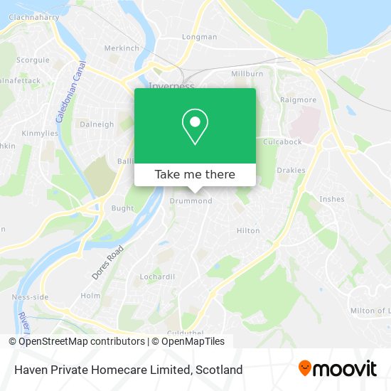Haven Private Homecare Limited map