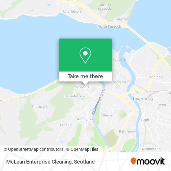 McLean Enterprise Cleaning map