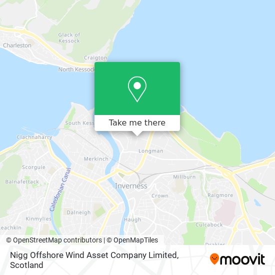 Nigg Offshore Wind Asset Company Limited map