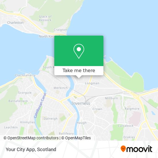 Your City App map