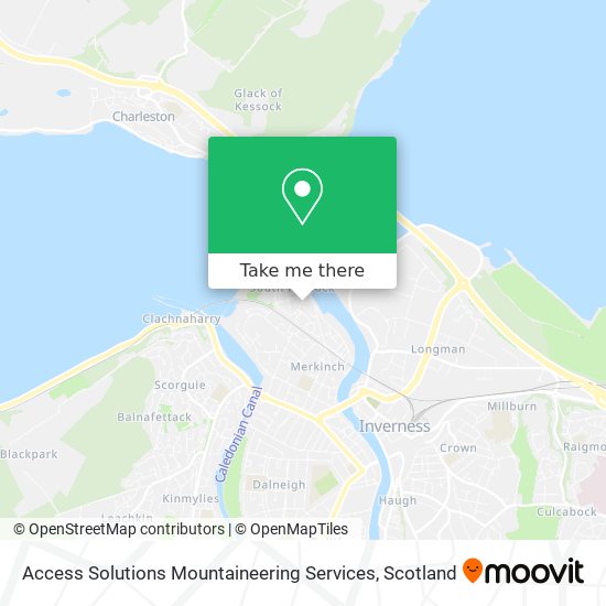 Access Solutions Mountaineering Services map