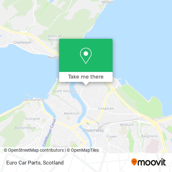 Euro Car Parts map