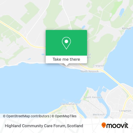 Highland Community Care Forum map