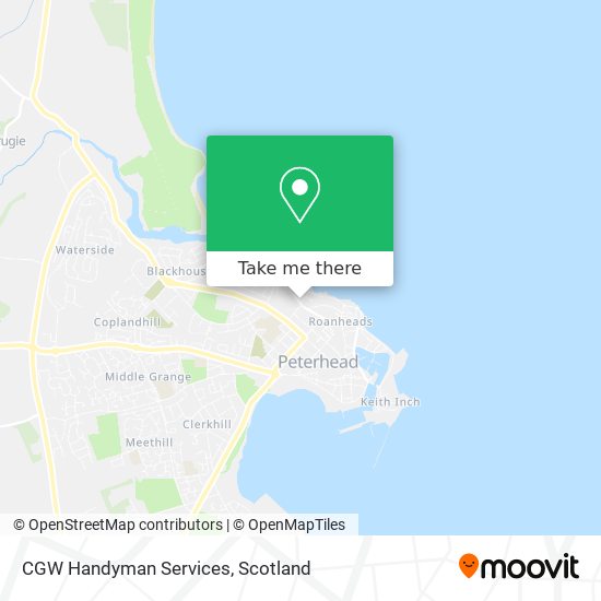 CGW Handyman Services map