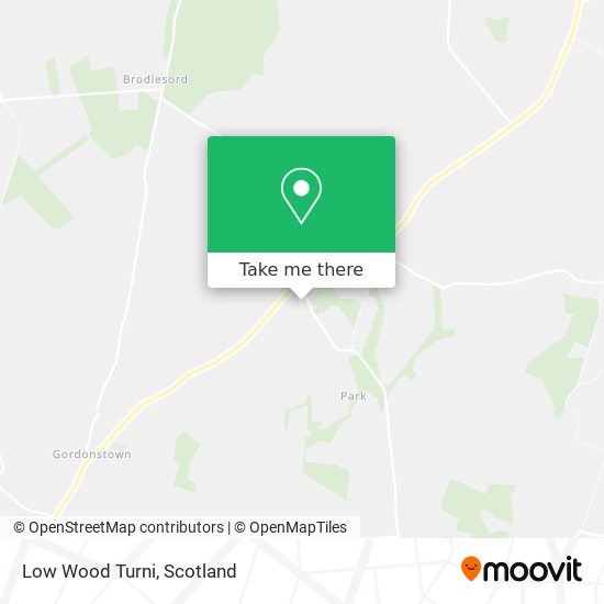 Low Wood Turni map