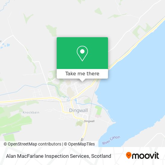 Alan MacFarlane Inspection Services map