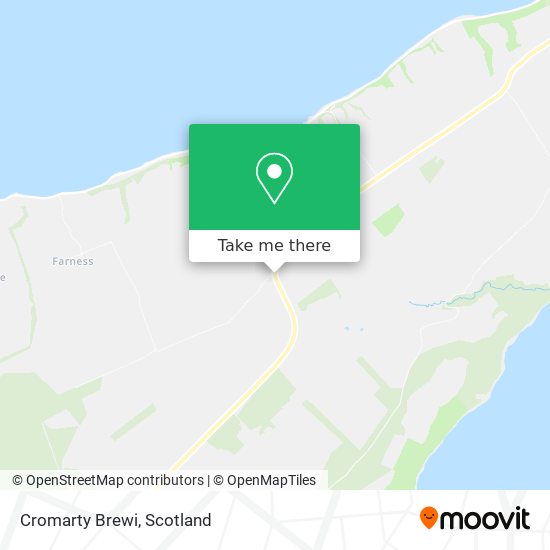 Cromarty Brewi map