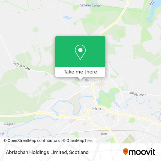 Abriachan Holdings Limited map