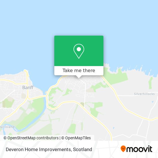 Deveron Home Improvements map