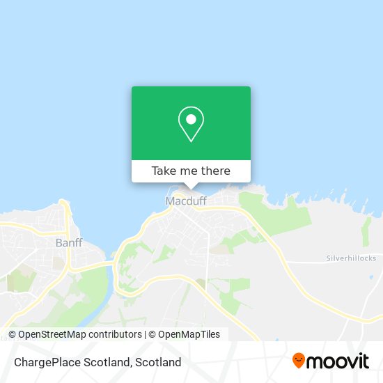 ChargePlace Scotland map