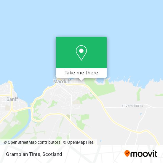 Grampian Tints map