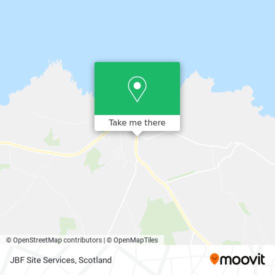 JBF Site Services map