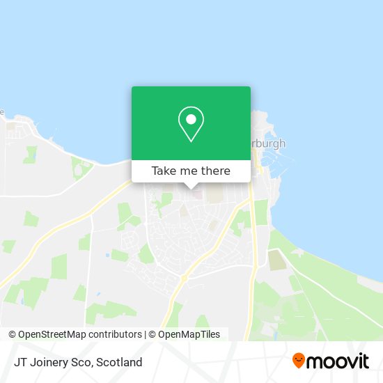 JT Joinery Sco map