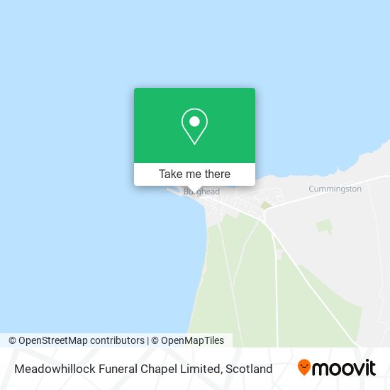 Meadowhillock Funeral Chapel Limited map